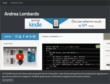 Tablet Screenshot of lombardoandrea.com